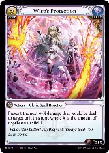 Wisp's Protection (213), Radiant Origins: Pantheon — Grand Archive card price