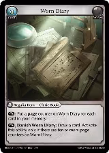 Worn Diary (030) — card price