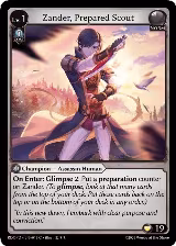 Zander, Prepared Scout (013) — card price