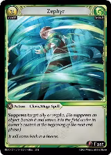 Zephyr (182), Radiant Origins: Pantheon — Grand Archive card price