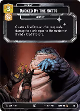 Backed by the Hutts (Foil) (40) — card price