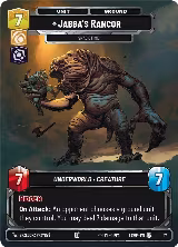 Jabba's Rancor - Snack Time! (17) — card price