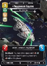 Millennium Falcon - Dodging Patrols (Foil) (25) — card price