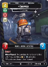 Chopper - Spectre Three (Foil) (24) — card price