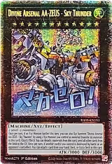 Divine Arsenal AA-ZEUS - Sky Thunder (Starlight Rare) (RA05-EN103), Rarity Collection 5 — Yu-Gi-Oh! card price