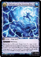 Advent of the Stormcaller (297), Radiant Origins — Grand Archive card price