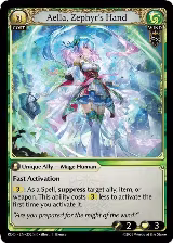 Aella, Zephyr's Hand (252), Radiant Origins — Grand Archive card price