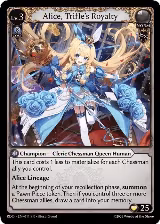 Alice, Trifle's Royalty (011), Radiant Origins — Grand Archive card price
