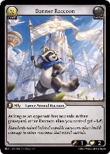 Banner Raccoon (053), Radiant Origins — Grand Archive card price