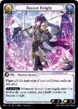 Beacon Knight (322), Radiant Origins — Grand Archive card price