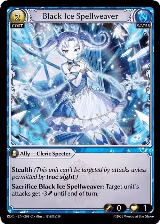 Black Ice Spellweaver (208), Radiant Origins — Grand Archive card price