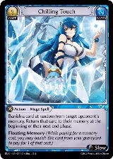 Chilling Touch (211), Radiant Origins — Grand Archive card price