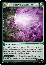 Decaying Reproach (375), Radiant Origins — Grand Archive card price