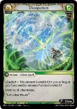 Dissipation (260), Radiant Origins — Grand Archive card price