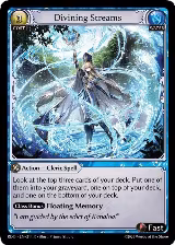 Divining Streams (214), Radiant Origins — Grand Archive card price