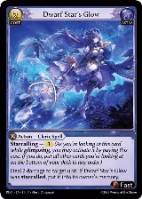 Dwarf Star's Glow (314), Radiant Origins — Grand Archive card price