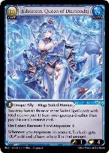 Edelstein, Queen of Diamonds (216), Radiant Origins — Grand Archive card price