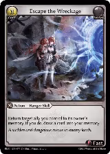 Escape the Wreckage (071), Radiant Origins — Grand Archive card price