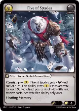 Five of Spades (076), Radiant Origins — Grand Archive card price