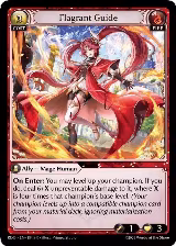Flagrant Guide (184), Radiant Origins — Grand Archive card price