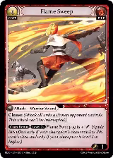 Flame Sweep (185), Radiant Origins — Grand Archive card price