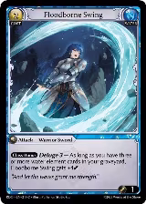 Floodborne Swing (219), Radiant Origins — Grand Archive card price
