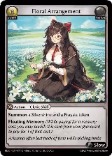 Floral Arrangement (077), Radiant Origins — Grand Archive card price