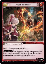 Focal Intensity (186), Radiant Origins — Grand Archive card price
