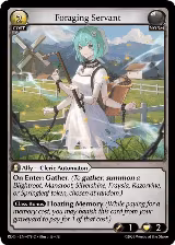 Foraging Servant (078), Radiant Origins — Grand Archive card price