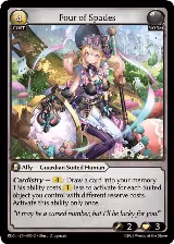 Four of Spades (080), Radiant Origins — Grand Archive card price