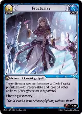 Fracturize (226), Radiant Origins — Grand Archive card price