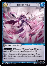 Frozen Nova (229), Radiant Origins — Grand Archive card price