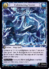 Fulminating Storm (303), Radiant Origins — Grand Archive card price