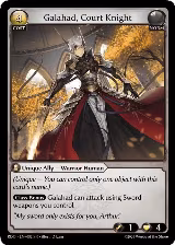 Galahad, Court Knight (082), Radiant Origins — Grand Archive card price
