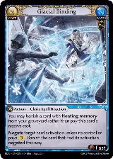 Glacial Binding (230), Radiant Origins — Grand Archive card price