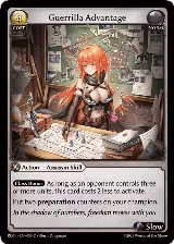 Guerrilla Advantage (086), Radiant Origins — Grand Archive card price
