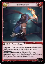 Ignited Stab (191), Radiant Origins — Grand Archive card price