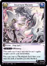 Incarnate Majesty (327), Radiant Origins — Grand Archive card price