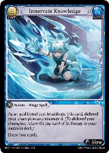 Innervate Knowledge (233), Radiant Origins — Grand Archive card price