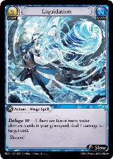 Liquidation (235), Radiant Origins — Grand Archive card price