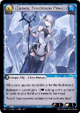 Lunete, Frostbinder Priest (236), Radiant Origins — Grand Archive card price