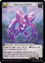 Memorite Obelith (096), Radiant Origins — Grand Archive card price