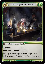 Message in Shadows (269), Radiant Origins — Grand Archive card price