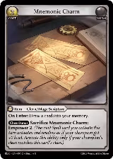 Mnemonic Charm (097), Radiant Origins — Grand Archive card price