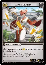 Mystic Purifier (100), Radiant Origins — Grand Archive card price