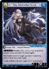 Nia, Mistveiled Scout (237), Radiant Origins — Grand Archive card price