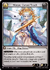 Nimue, Cursed Touch (105), Radiant Origins — Grand Archive card price
