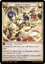 Optical Control (357), Radiant Origins — Grand Archive card price