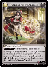 Potion Infusion: Animate (113), Radiant Origins — Grand Archive card price