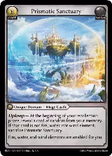 Prismatic Sanctuary (115), Radiant Origins — Grand Archive card price